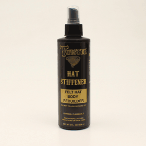 Twister Hat Stiffener Spray.