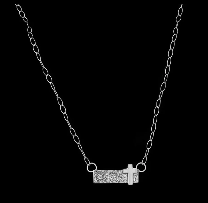 Vogt Blessed Bar Necklace.