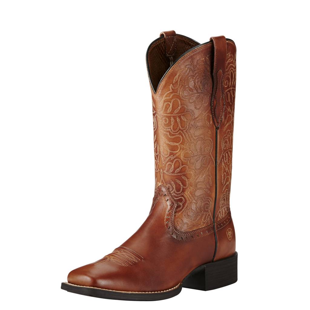 Ariat Ladies Brown Round Up Remuda Boot