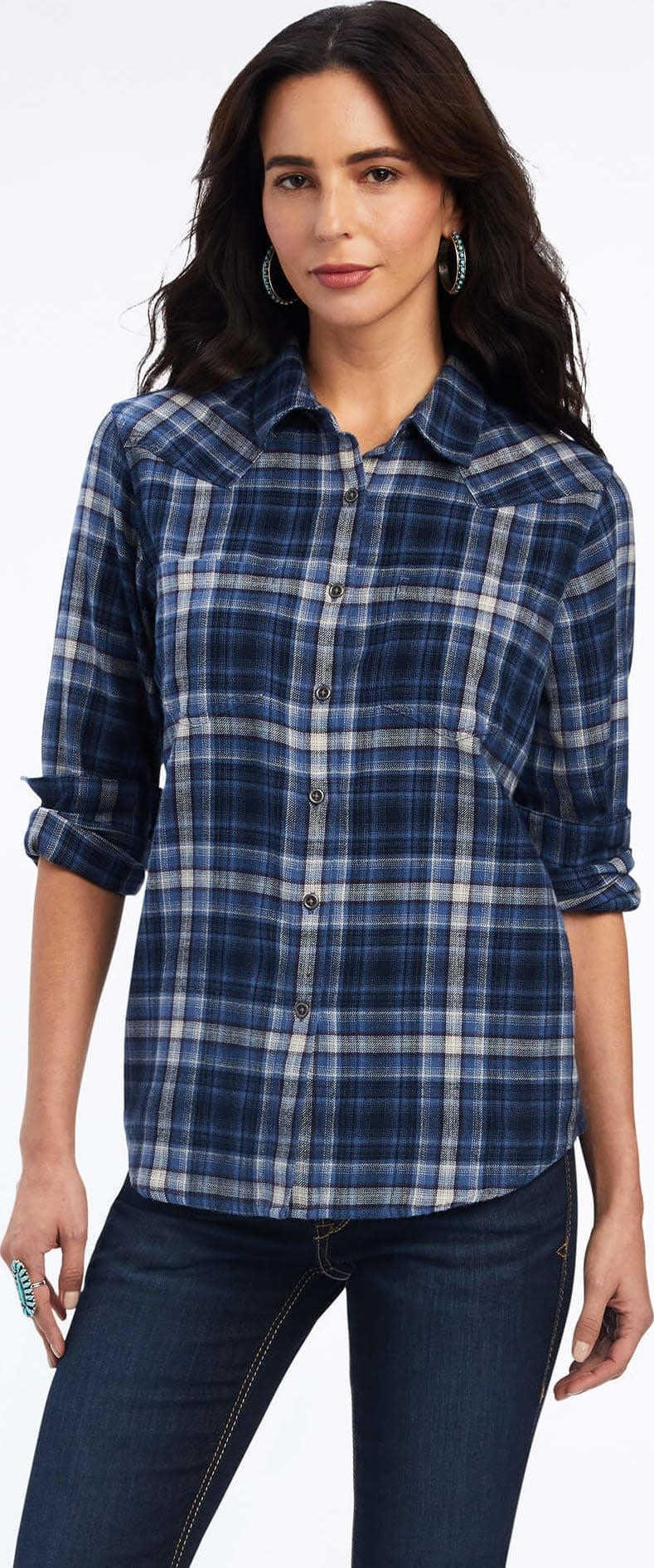 Ariat Ladies REAL Billie Jean Plaid Shirt.