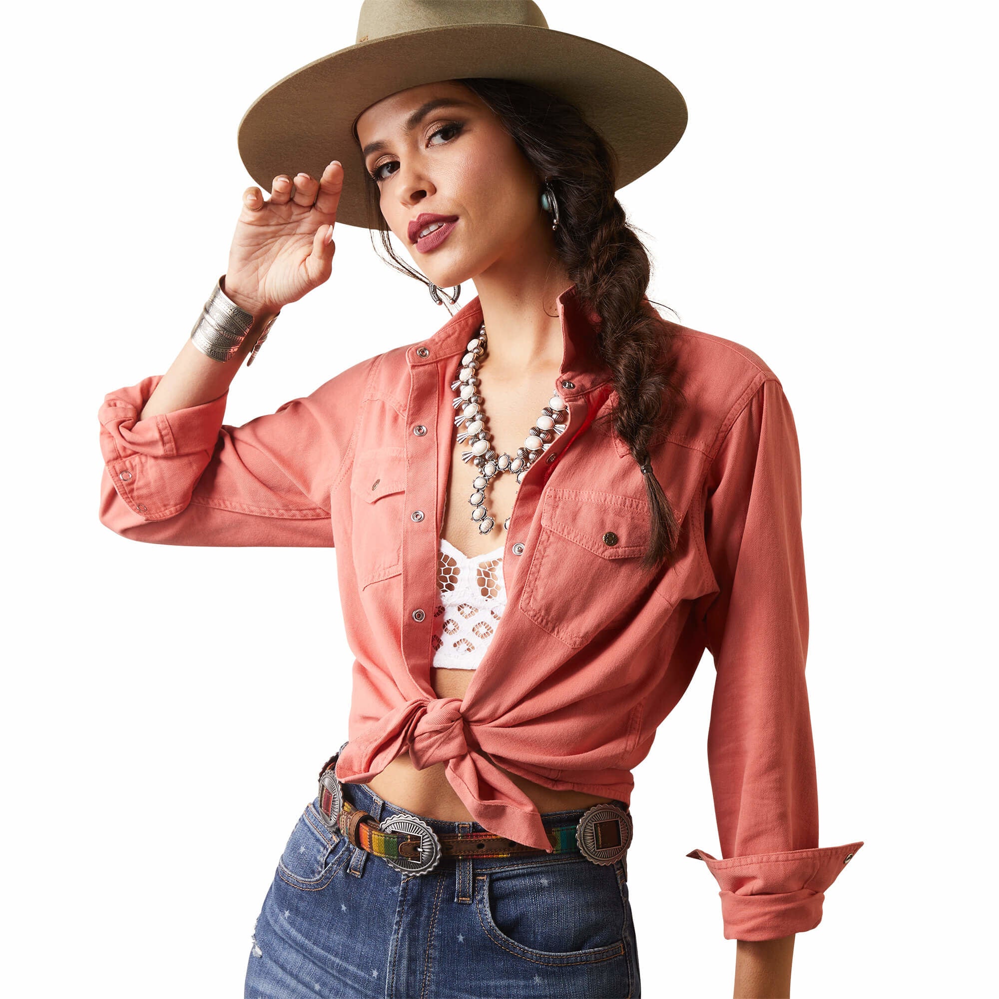 Ariat Ladies REAL Jurlington Snap Front Shirt.