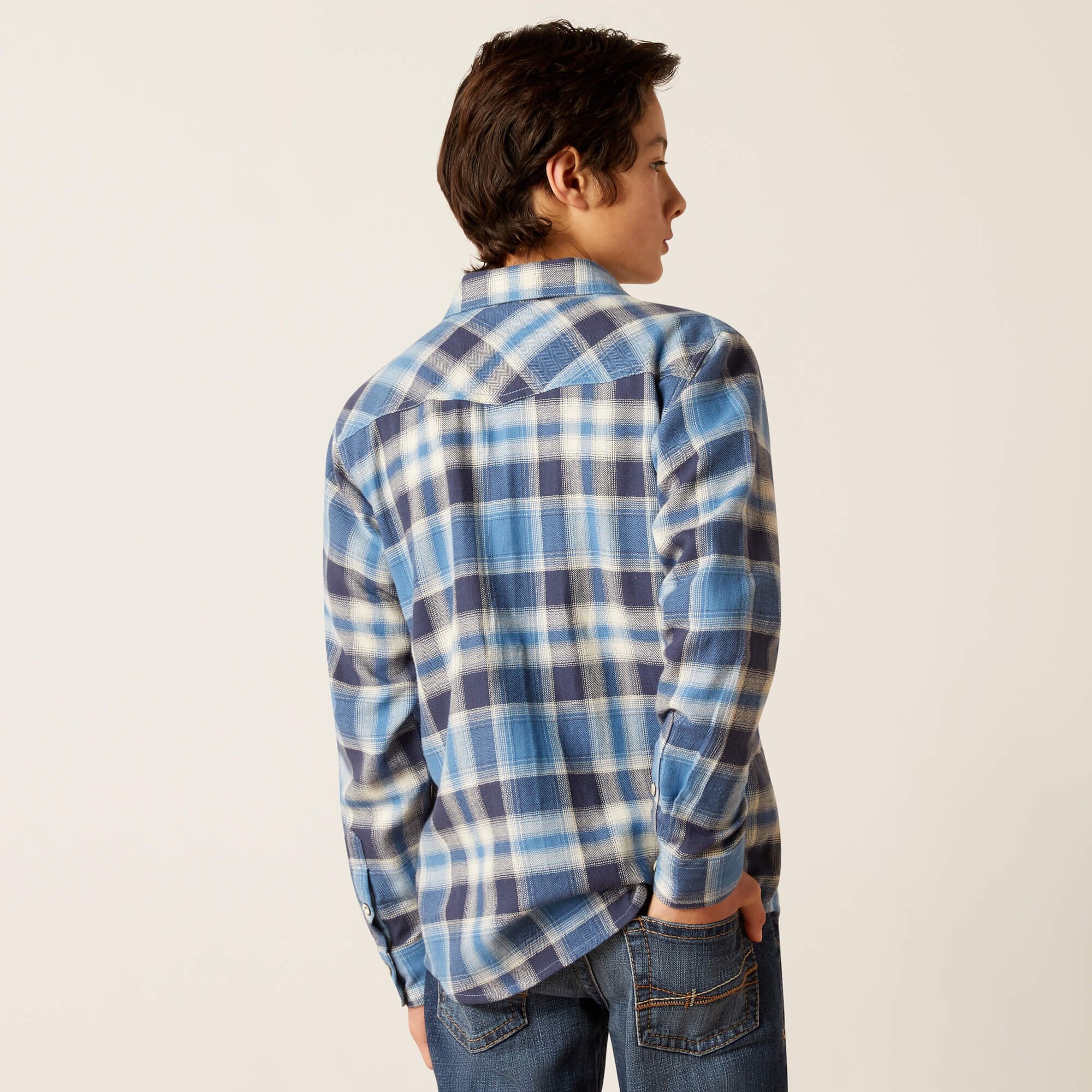 Ariat Boy's Hoyt Retro Fit Snap Front Shirt.