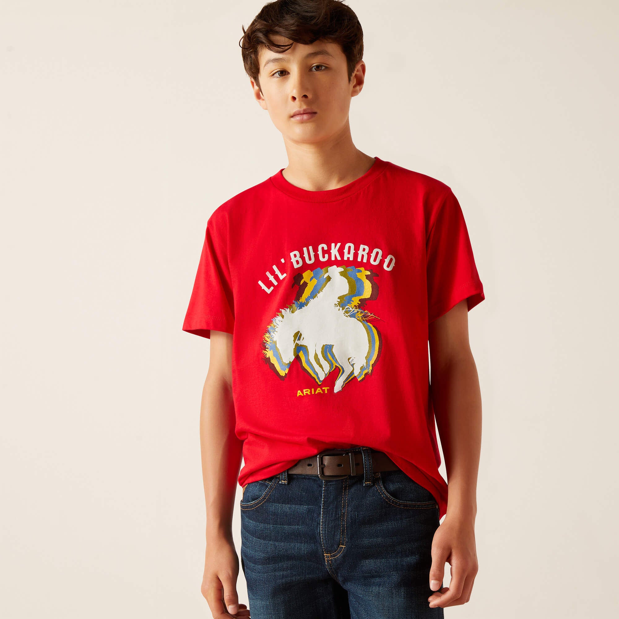 Ariat Boy's Block Rodeo T-Shirt.