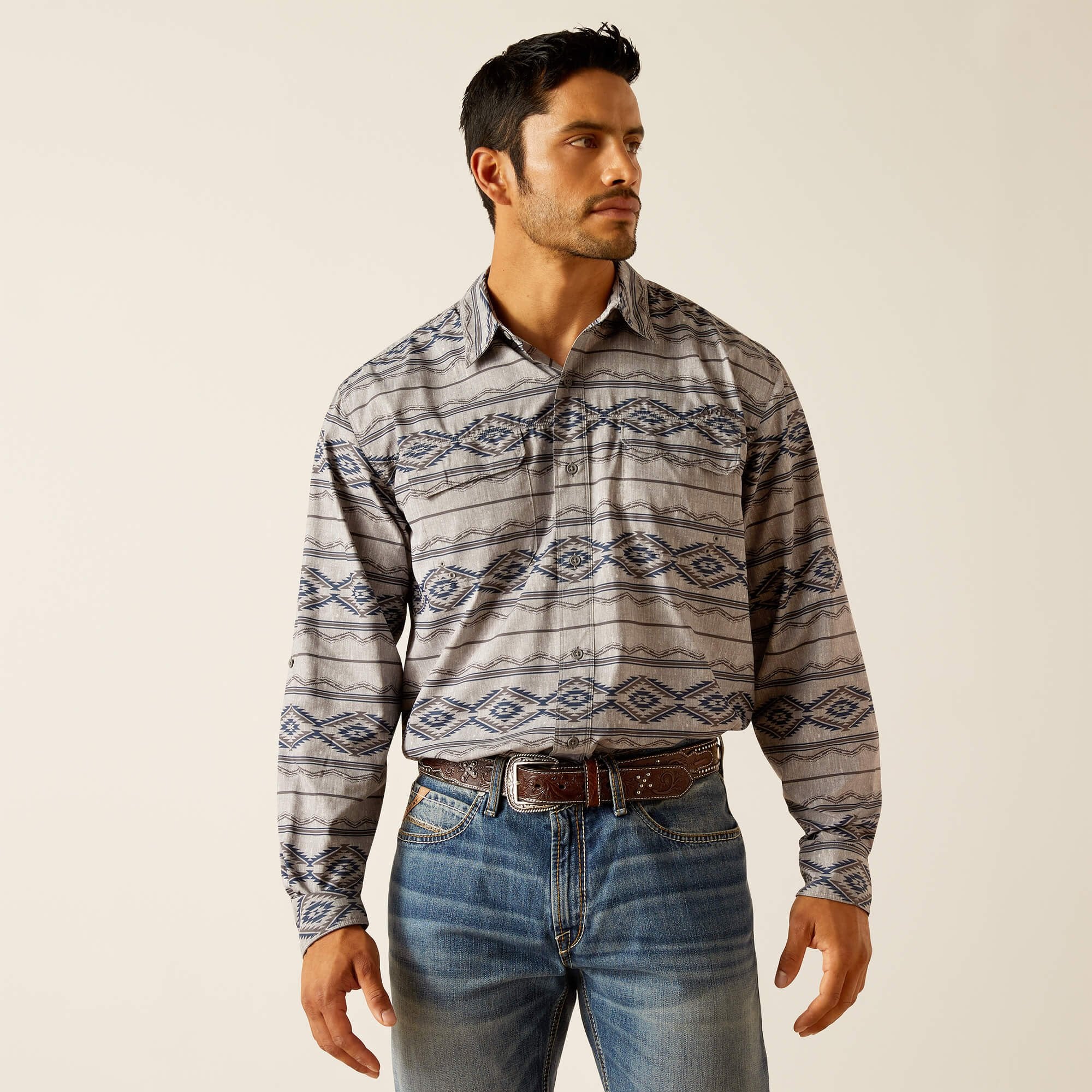 Ariat Men's VentTEK Outbound Classic Fit Button Down Shirt.