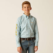 Ariat Boy's Team Colton Classic Fit Button Down Shirt