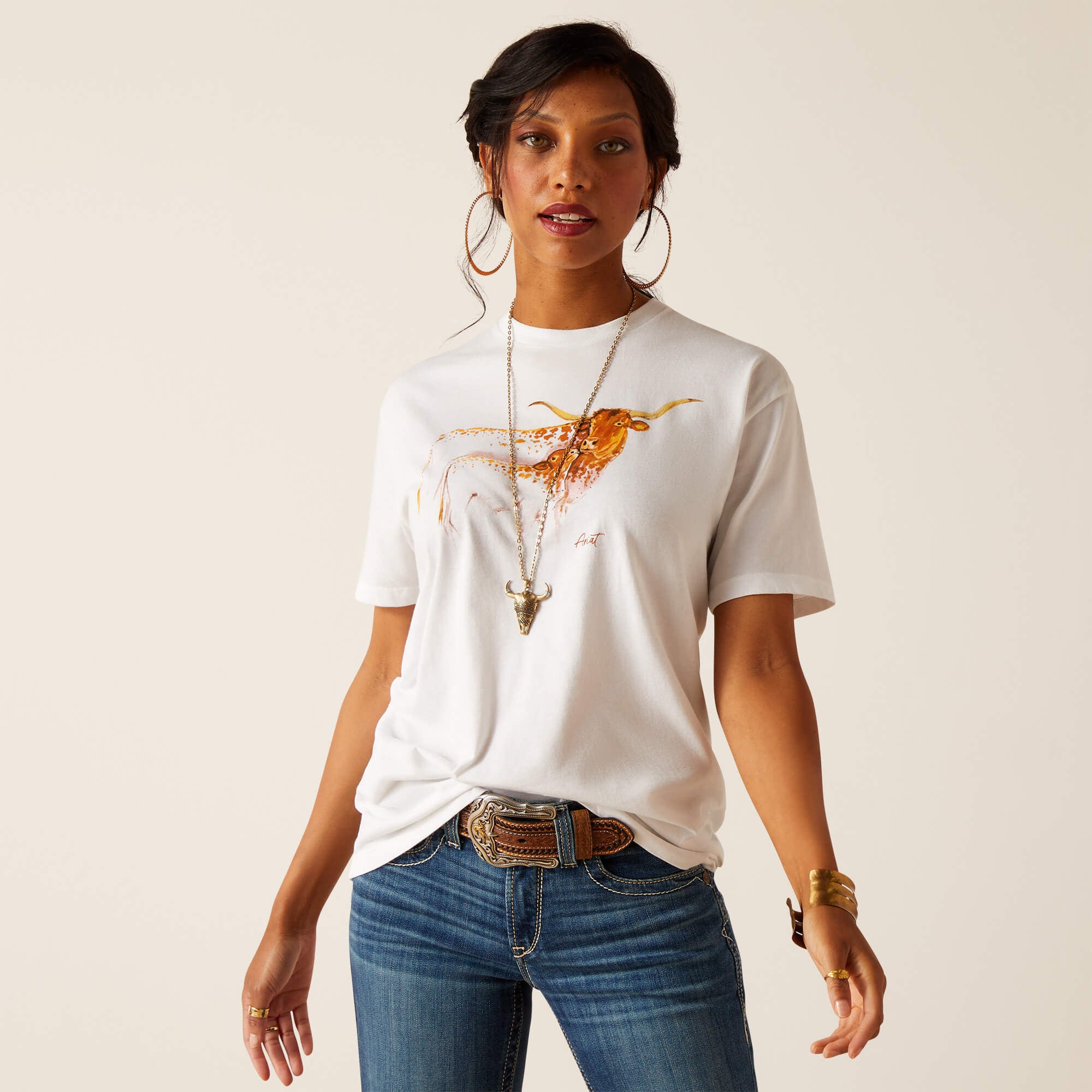 Ariat Women's Maternal Cow T-Shirt