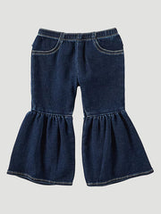 Wrangler Little Girl's Ruffle Flare Jean