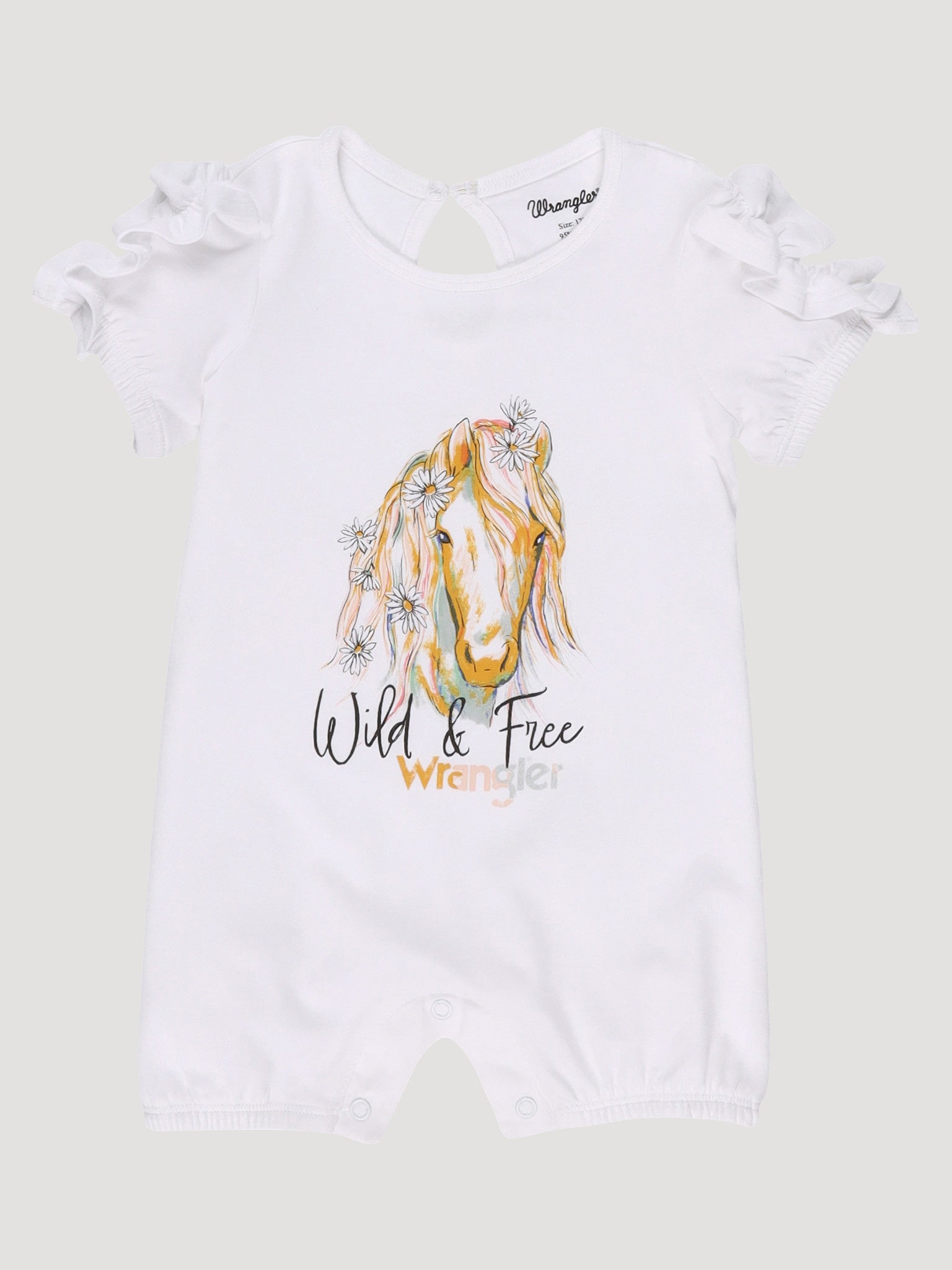 Wrangler Infant Girl’s Horse Romper