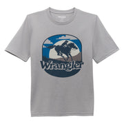 Wrangler Boy's Gray Graphic Tee