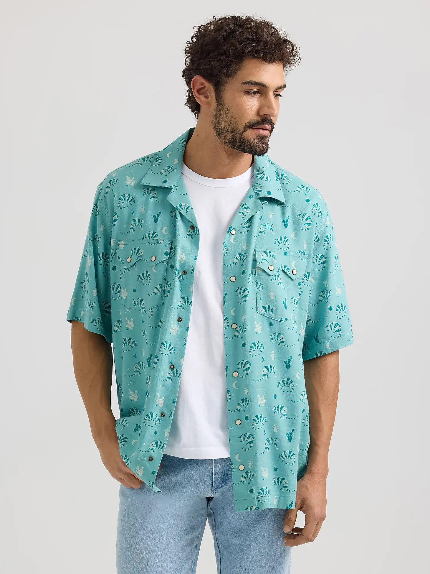 Wrangler Men's Coconut Cowboy Snap Front Shirt