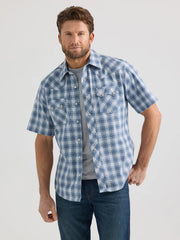 Wrangler Men's Retro Plaid Snap Front Shirt