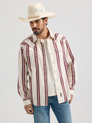 Wrangler Men's Retro Brushpopper Snap Front Shirt