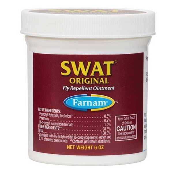 Swat Fly Repellent Ointment.