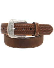 Basket Weave Ends Belt