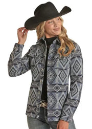 Rock & Roll Cowgirl Wool Shirt Jacket