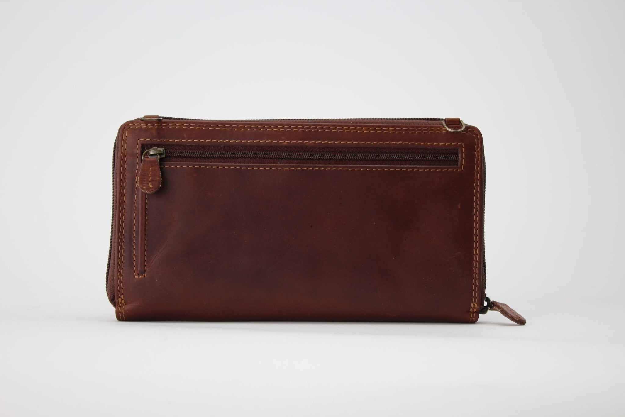 Rugged Earth Leather Organizer Purse.