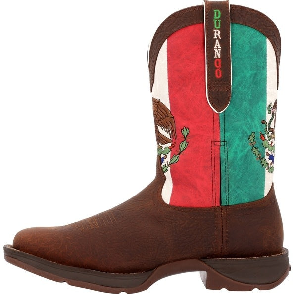 Durango Men's Mexico Flag Rebel Western Boot