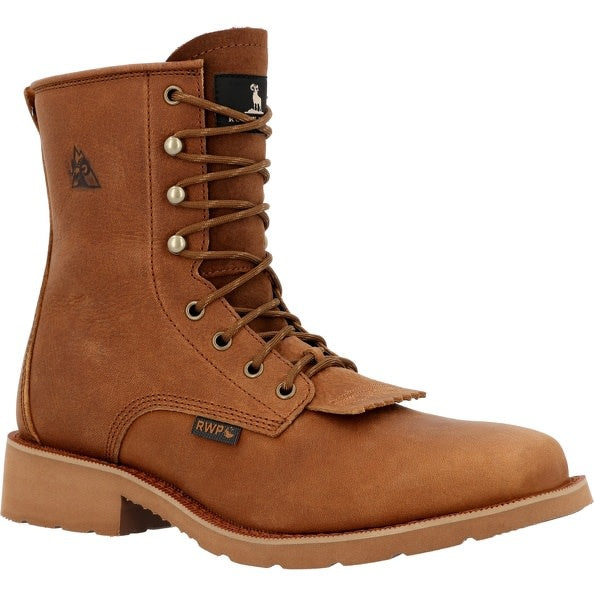 Rocky Men's MonoCrepe Waterproof Western Boot.