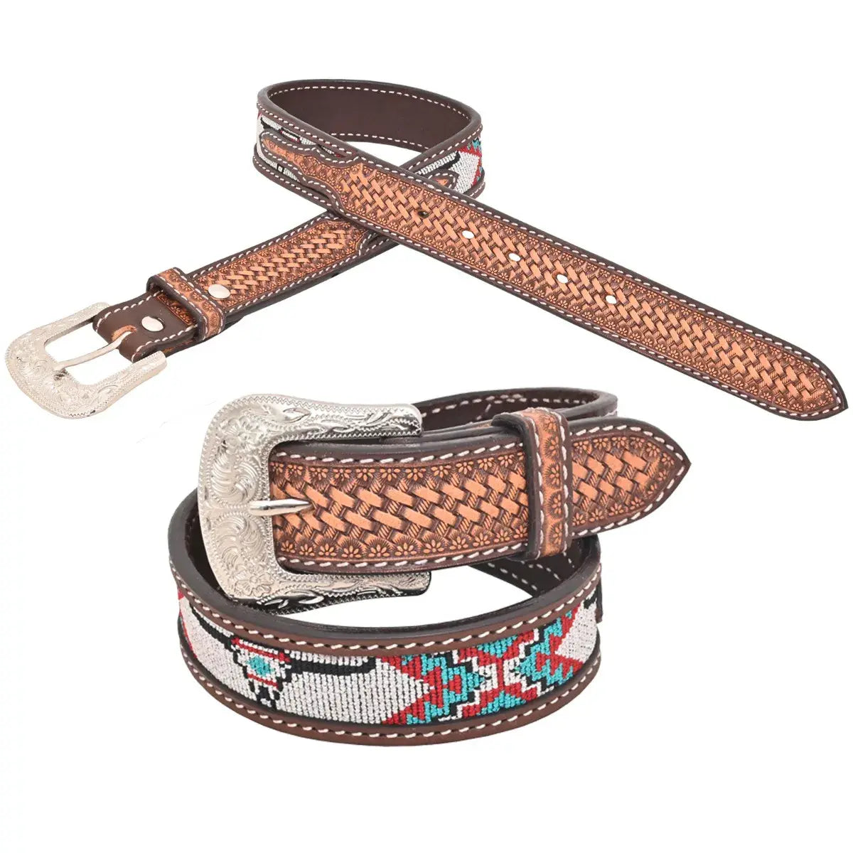 Circle Y Youth's Colton Western Belt