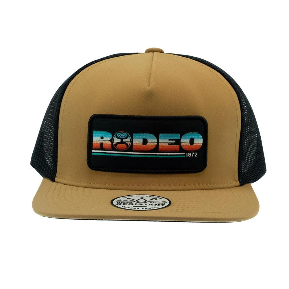 Hooey Tan and Black Rodeo Cap