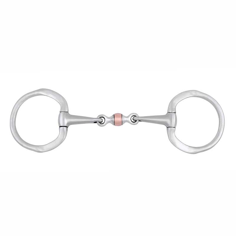 Metalab 3 Piece Eggbutt Snaffle Bit 230601