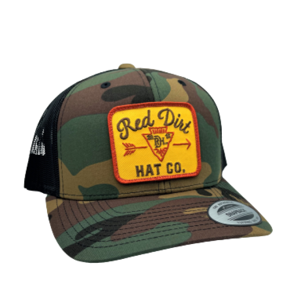 Red Dirt Hat Co Camo Mineral Water Cap