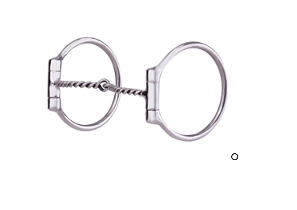 AHE 1/16'' Twisted Wire Snaffle Bit