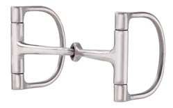 Stainless Steel Racing Dee Snaffle Bit 255-440