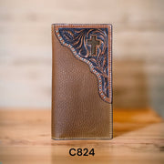 Ranger Belt Co. Men's Tooled Rodeo Wallet