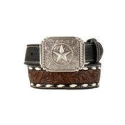 3D Boy's Embossed Western Belt