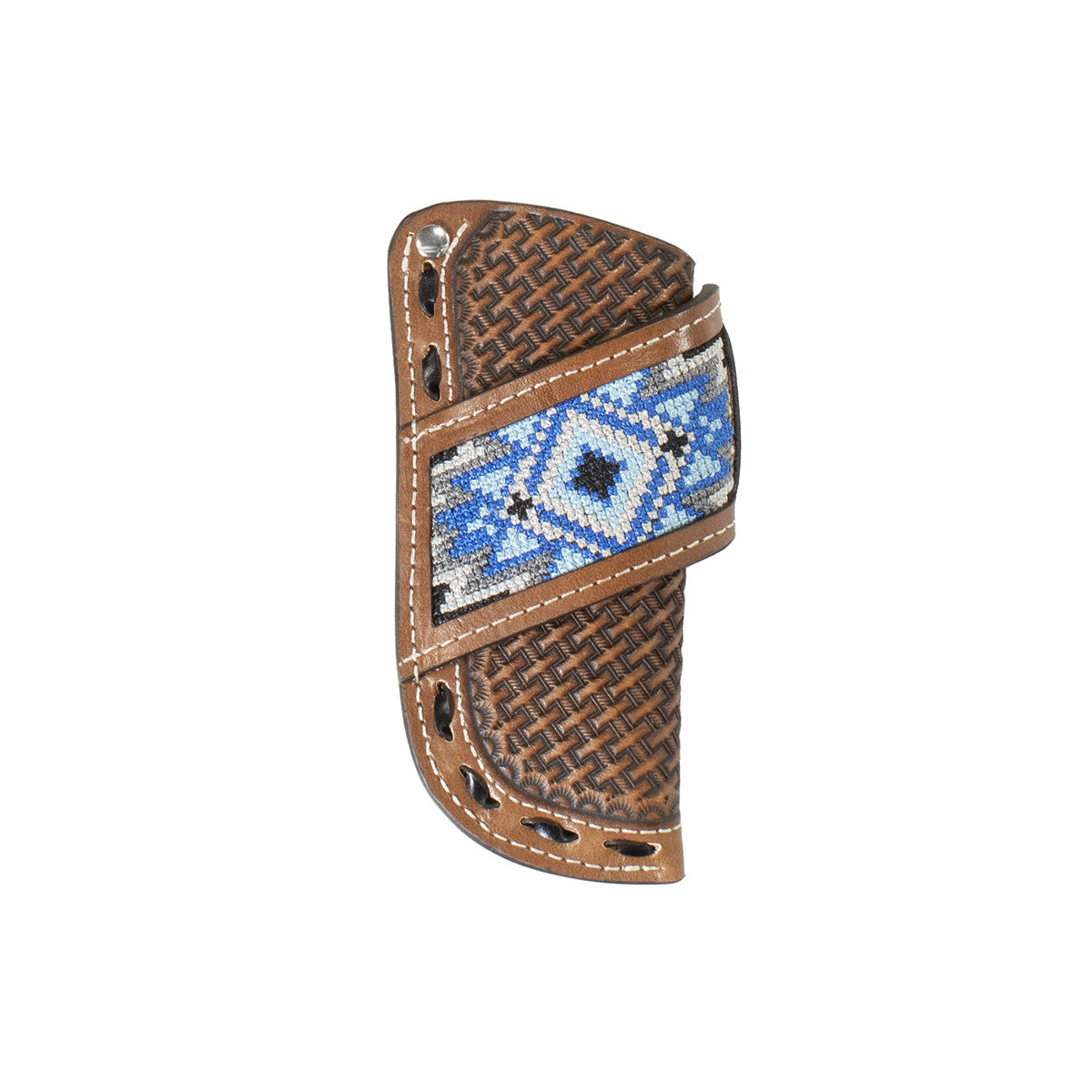 3D Blue Diamond Knife Sheath