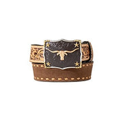 3D Boy's Roughout Western Belt