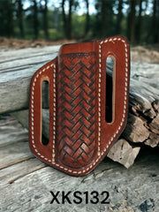 Twisted X Basketweave Knife Sheath