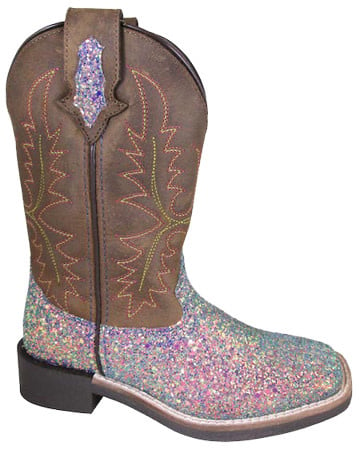 Smoky Mountain Children's Glitter Western Boot