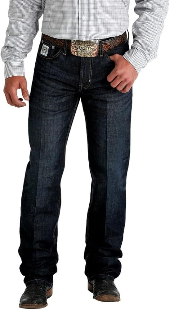 Cinch Men's Dark Wash White Label Jean