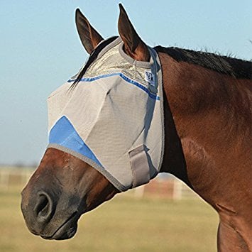 Cashel Crusader Milityary Support Fly Mask.