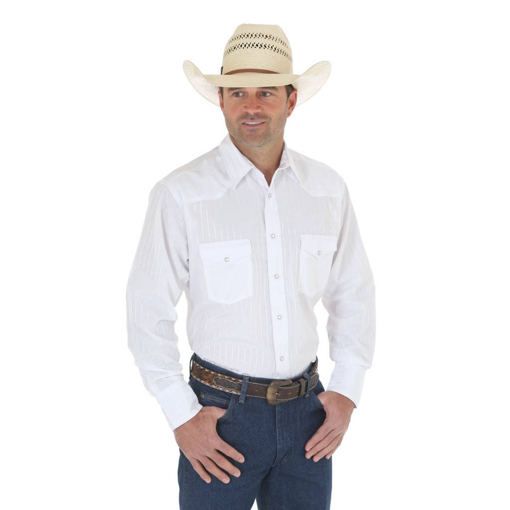 Men's Wrangler Sport Western Snap Front Shirt 75221WH