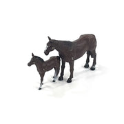 Big Country Toys Four Sixes Ranch Quarter Horse Mare & Colt