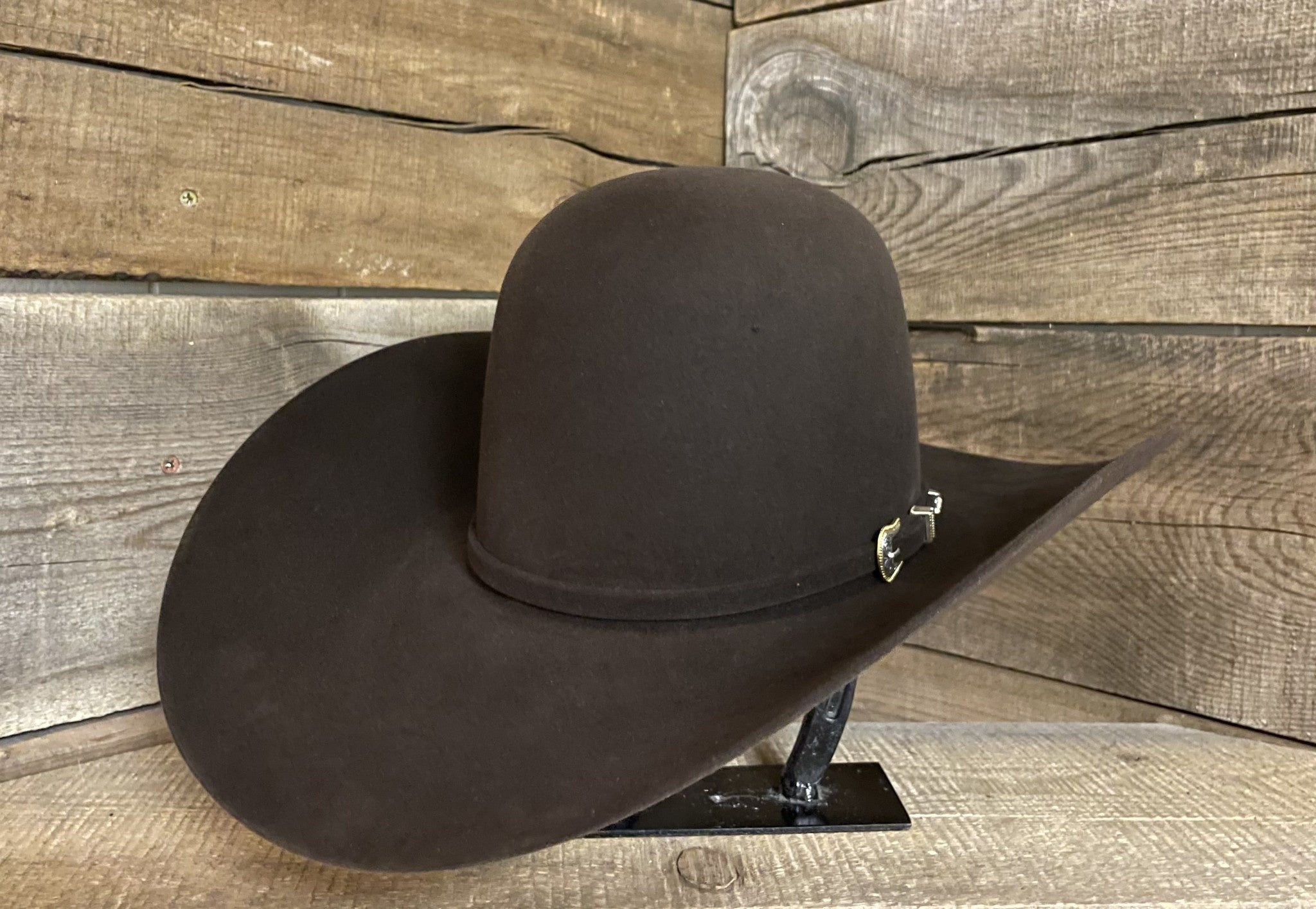 American Hat Co. 10X Chocolate 4 1/2" Brim Felt