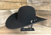 American Hat Co. 10X Black 4 1/2" Brim