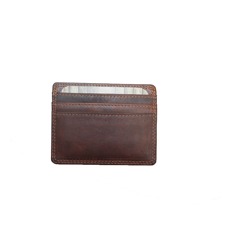 Rugged Earth Men's Leather Credit Card Wallet