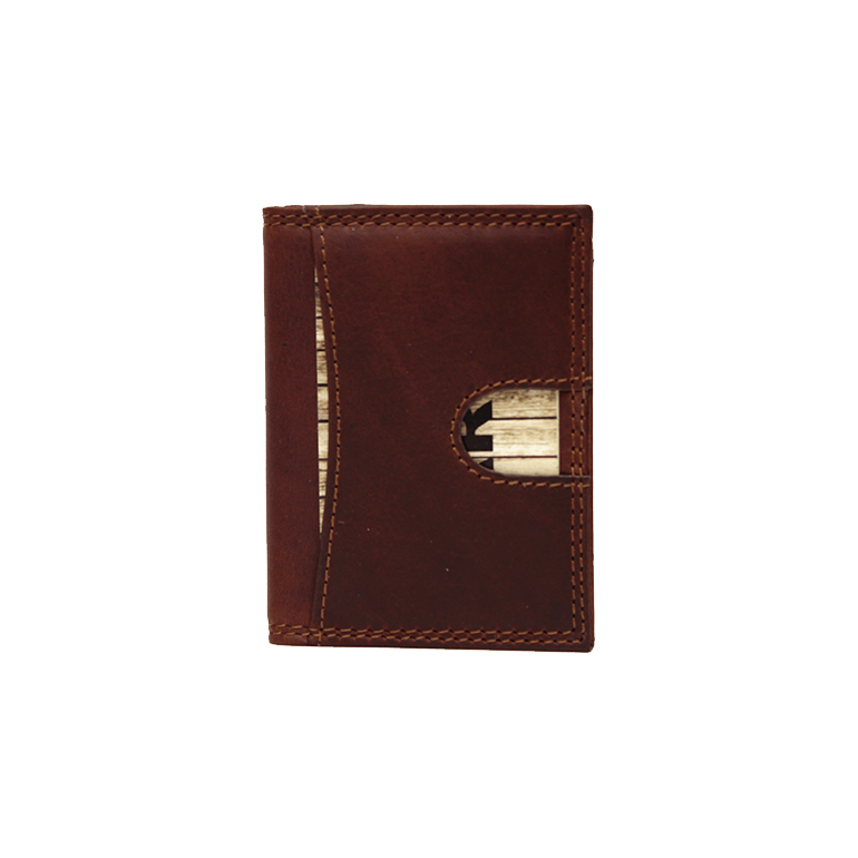 Rugged Earth Men's Bi-Fold Credit Card Wallet.