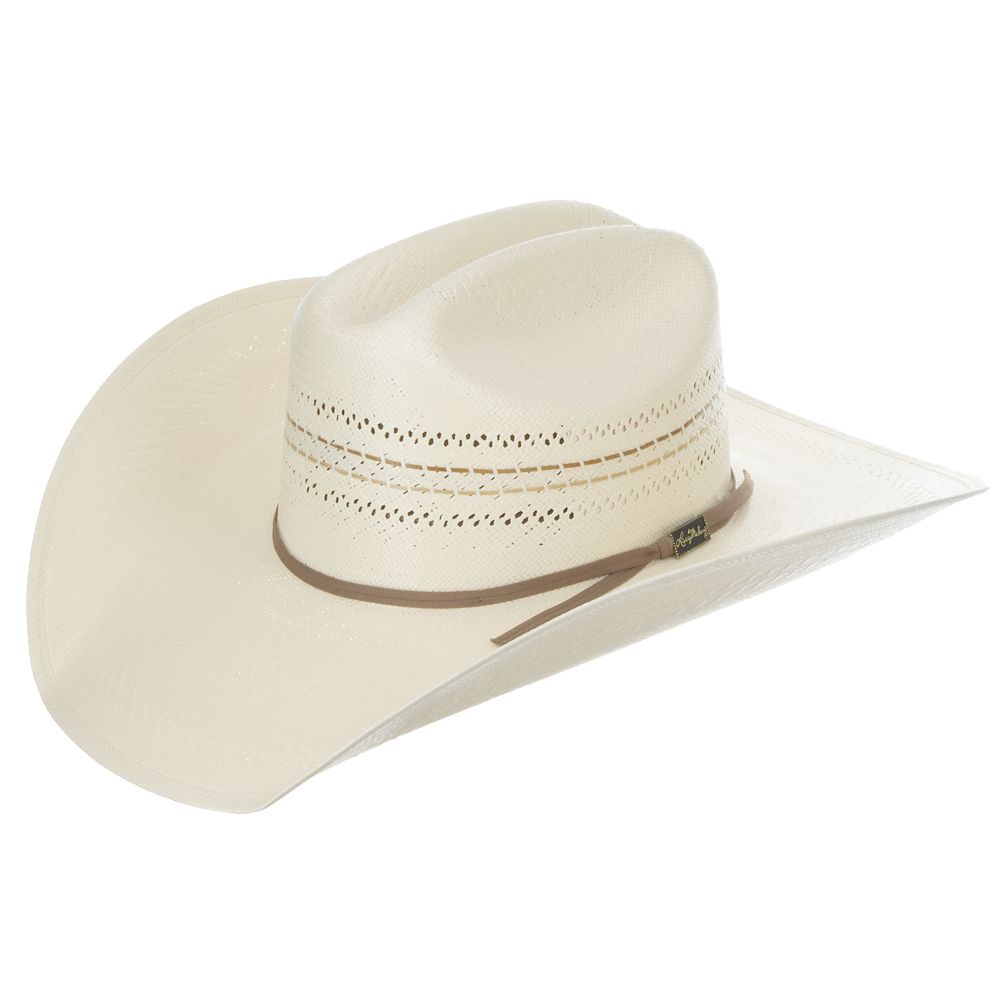 Larry Mahan 10X Cowboy Straw Hat.