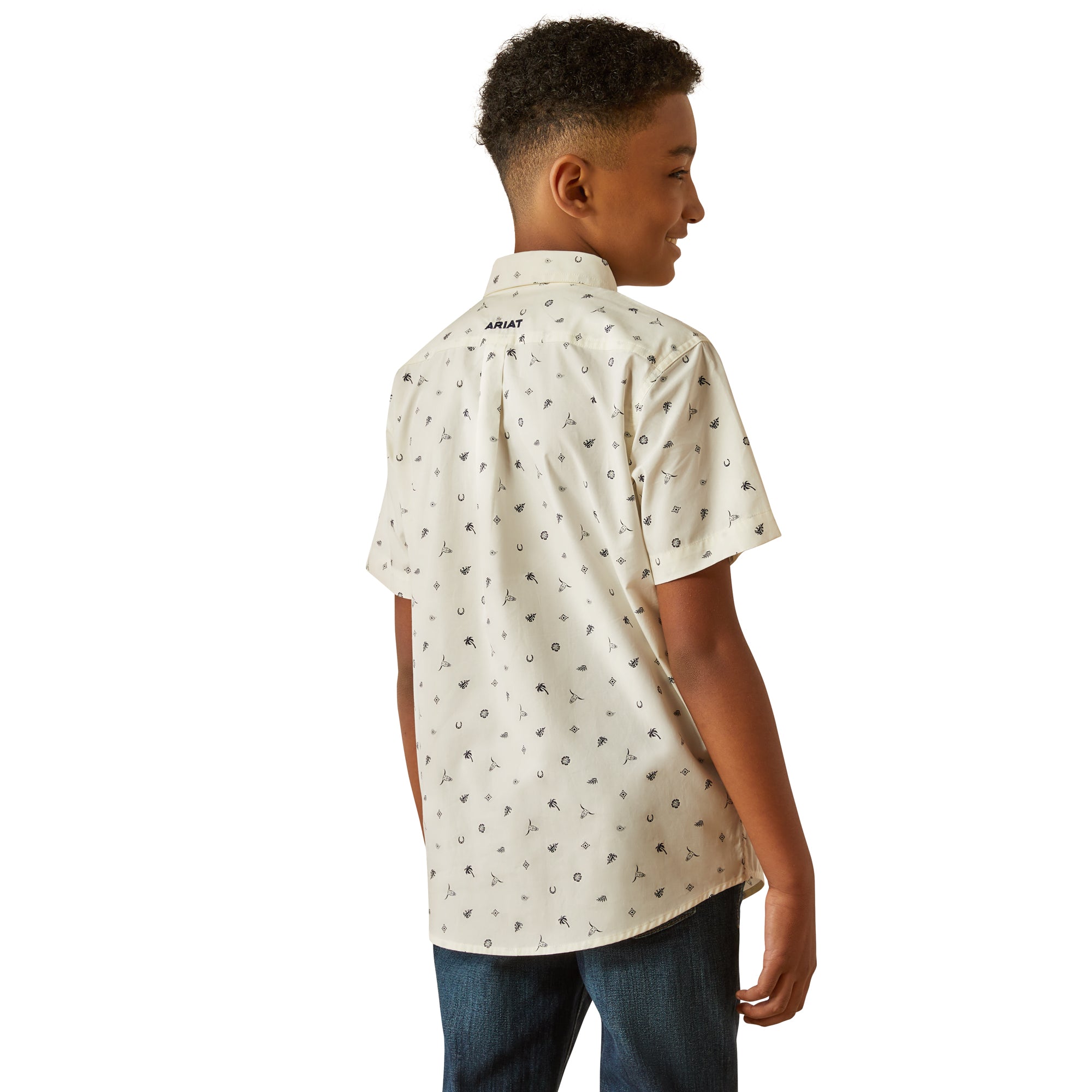 Ariat Boy's Colter Classic Fit Button Down Shirt