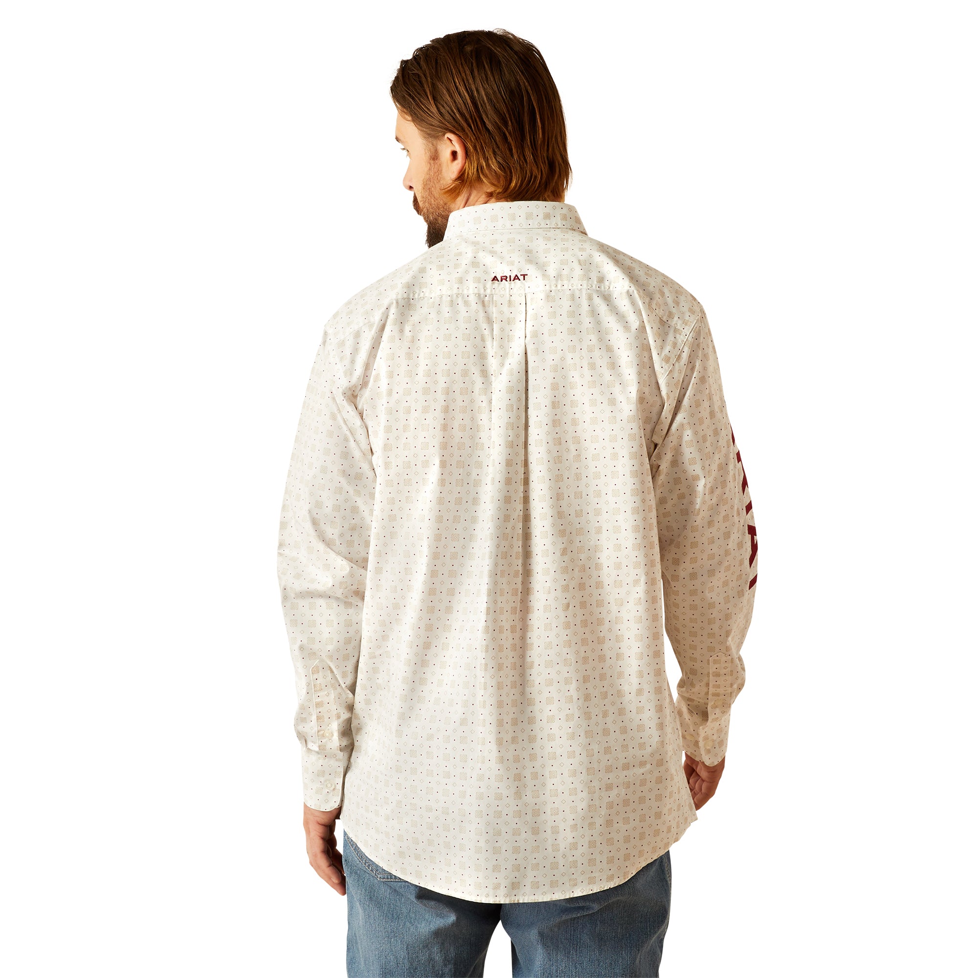 Ariat Men's Team King Classic Fit Button Down Shirt