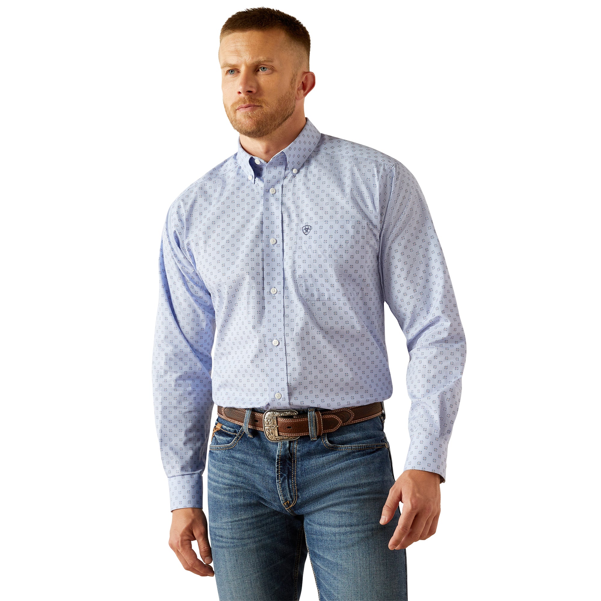 Ariat Men's Wrinkle Free Otello Classic Fit Button Down Shirt