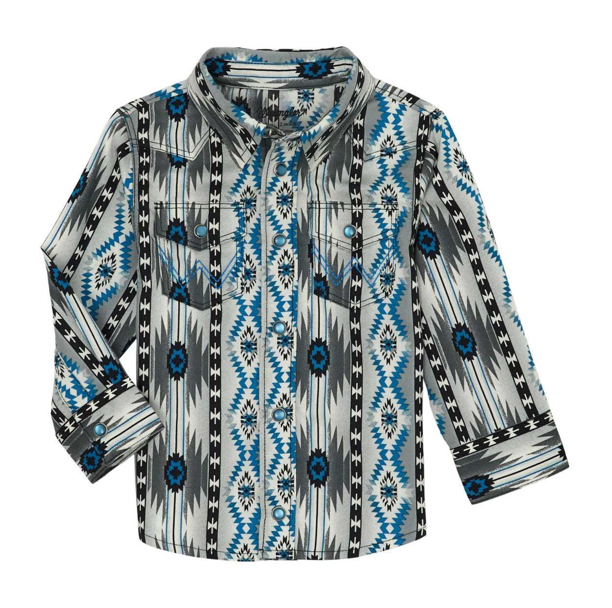 Wrangler Boy's Southwestern Printed Shirt