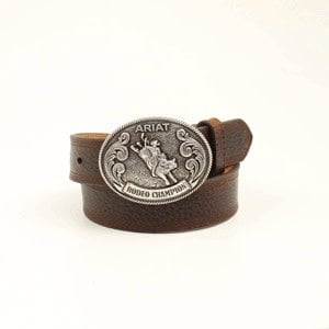 Ariat Boy's Bull Rider Buckle Belt