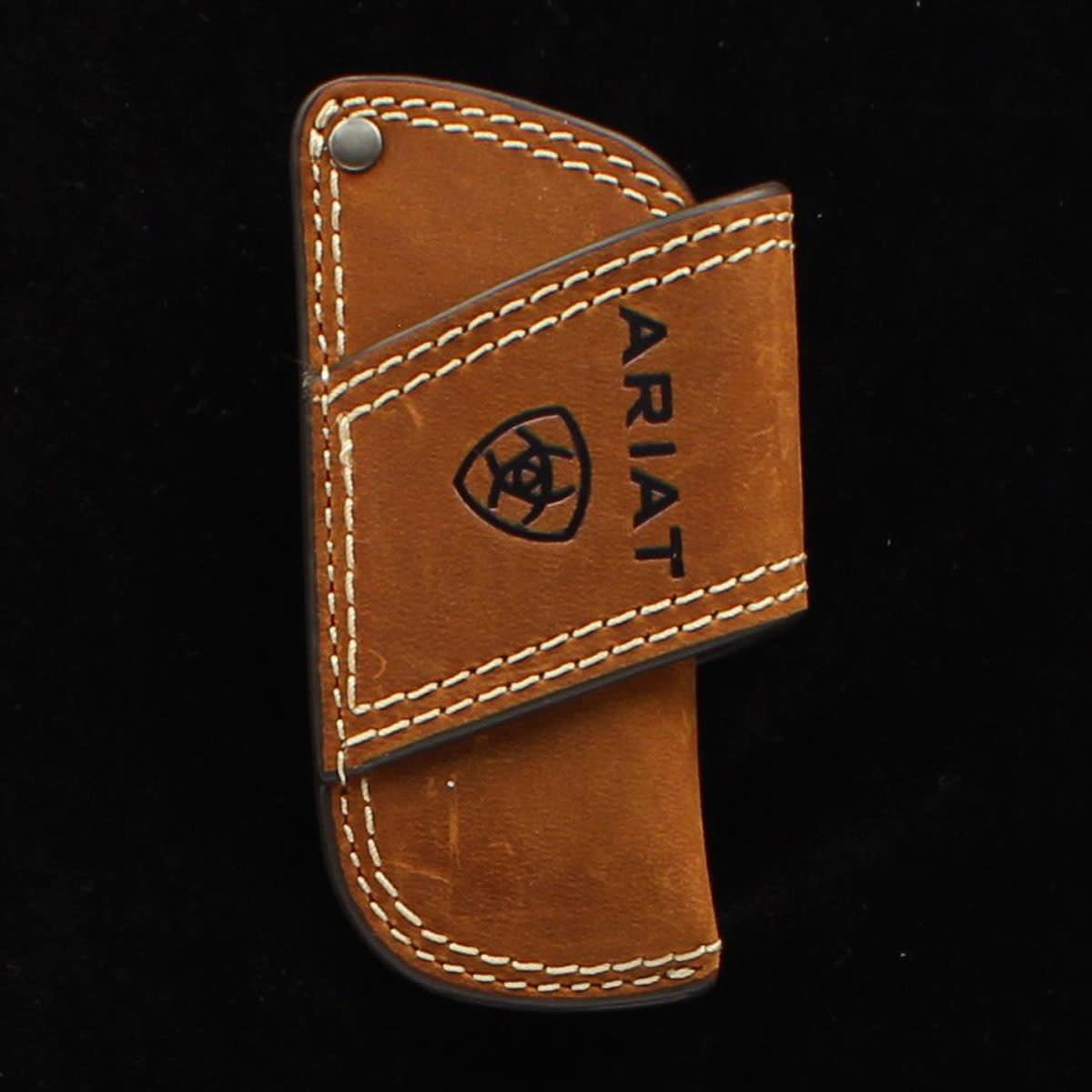 Leather Logo Knife Sheath.