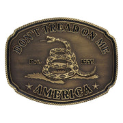 Montana Silversmiths American Gadsden Don't Tread on Me Heritage Attitude Buckle